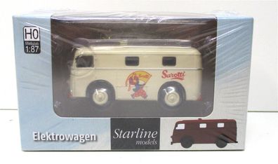 Brekina 1/87 58303 Elektrotriebwagen Sarotti - OVP (Spur H0)(4784k)