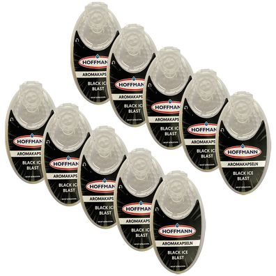 10x Aroma Kapseln/Perlen für Filterzigaretten BLACK ICE BLAST Dose à 100 Kapseln