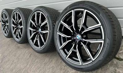 4xOriginal BMW I4 4er Gran Coupe G26 19 Zoll Sommerräder Y Speiche M859 DOT24 6mm