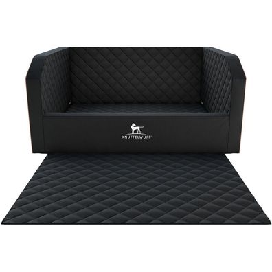 Knuffelwuff Hunde-Auto-Transportbox für Kofferraum Autohundebett KFZ Sitzschutz