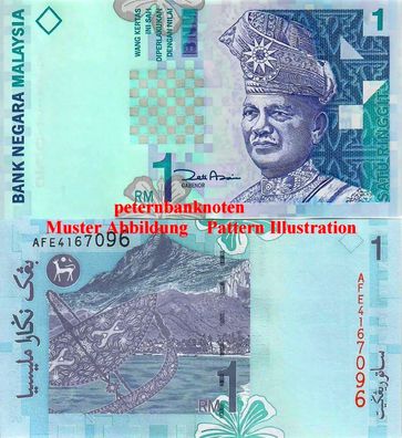 Malaysia 1 Ringgit 2000 Unc P. 39 6100#