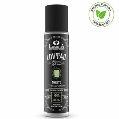 Luxuria WATER BASED Lovtail Lubricant - MOJITO 60ml