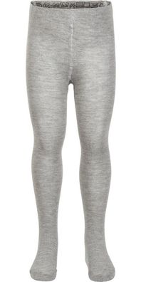 Minymo Kinder Strümpfe Stocking Solid Light Grey Melange