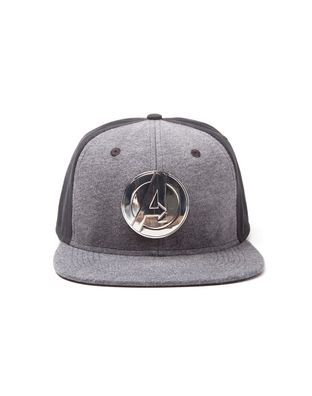 Avengers Classic Cap Metal Avengers Logo Snapback