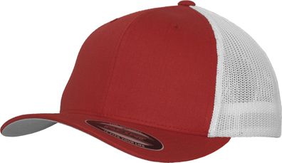 Flexfit Cap Mesh Trucker 2-Tone Red/White