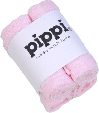 Pippi Babywear Kinder Handtuch Facecloth-solid (4-pack)