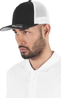 Flexfit Cap Mesh Trucker 2-Tone Black/White