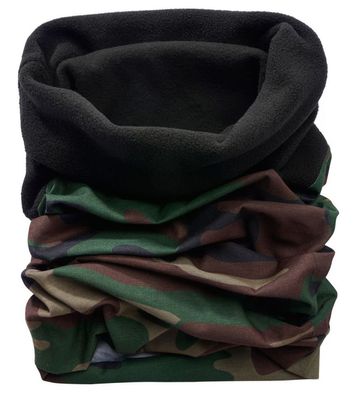Brandit Multifunktionstuch Fleece Woodland