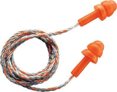 Uvex Gehörschutzstöpsel Whisper 2111201 Orange Snr 23 Db (21016)-M (50 Stück)