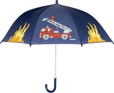 Playshoes Kinder Regenschirm Feuerwehr