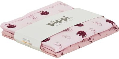 Pippi Babywear Kinder Decke Baby blanket-AOP (2-pack)
