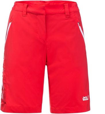 Jack Wolfskin Damen Shorts Overland Shorts Tulip Red 163201