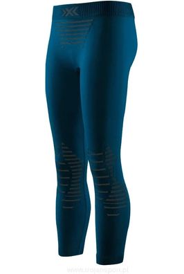 X-Bionic Jungen Sportschuhe Kinder Tights Invent 4.0 LNG Teal Blue/Anthracite