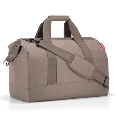 reisenthel allrounder L MT, herringbone mokka, Unisex