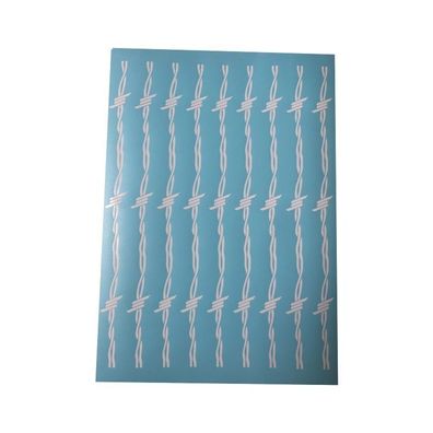 Airbrush Klebeschablone Universal Stacheldraht Set A3 Schablone Stencil Sign Mask