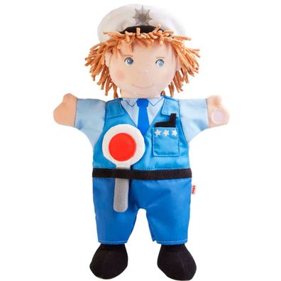 Handpuppe Polizei (27 cm) - HABA 1306773001 - (Spielzeug / Spi