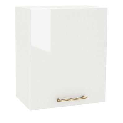 Hängeschrank 60cm Weiß Hochglanz MDF, SOFT CLOSE, ABS KANTEN, Küchenschrank