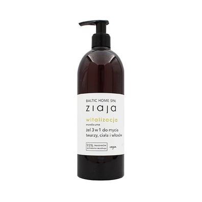 ZIAJA Baltic Home Spa Vitalization 3-in-1 Gel für Gesicht, Körper und Haare 500ml