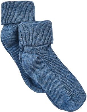 Minymo Kinder Baby Socken Baby rib sock w. fold (2-pack)
