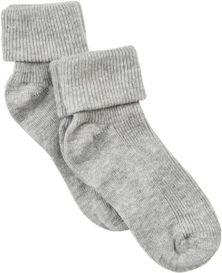 Minymo Kinder Baby Socken Baby rib sock w. fold (2-pack)