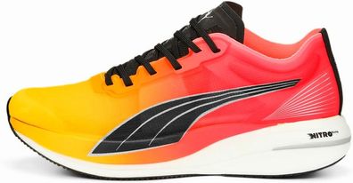 Puma Damen Laufschuhe Deviate Nitro Elite Fireglow Sun Stream 163856
