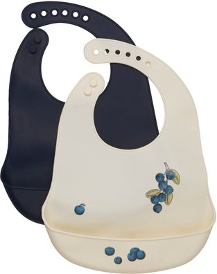 CeLaVi Kinder Lätzchen Silicon Bib (2-pack)