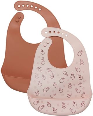CeLaVi Kinder Lätzchen Silicon Bib (2-pack)