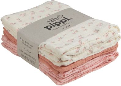 Pippi Babywear Kinder Windeln Organic cloth Muslin (6-pack)