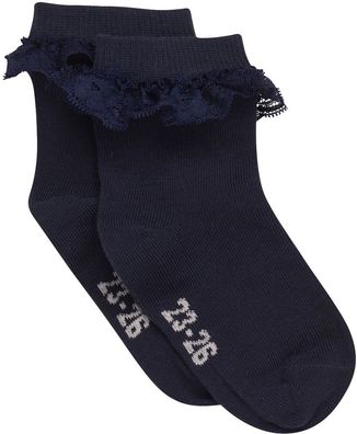Minymo Kinder Socken Ankle Sock w. Lace