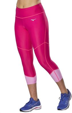 Mizuno Damen Fitness Artikel Damen Leggins 3/4 Tight Peacock 186102