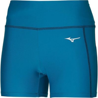 Mizuno Damen Fitness Artikel Short Tight Moroccan Blue 186105