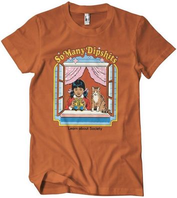 Steven Rhodes So Many Dipshits T-Shirt