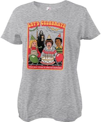 Steven Rhodes Damen Let's Celebrate Girly Tee