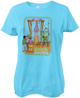 Steven Rhodes Damen Catch Of The Day Girly Tee