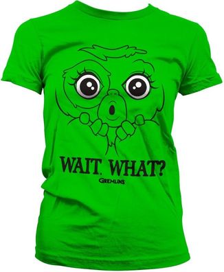 Gremlins Damen Wait. What? Girly Tee