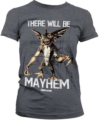 Gremlins Damen There Will Be Mayhem Girly Tee
