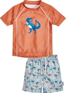 Playshoes Kinder UV-Schutz Bade-Set Dino