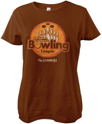 The Big Lebowski Damen Southern California Bowling League Girly Tee