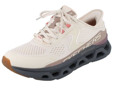 Skechers Slip Ins Glide Step Altus Damen Schlupfsneaker Halbschuhe beige