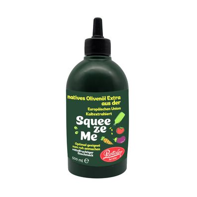 SqueezeMe Natives Olivenöl Extra 500 ml von Pantaleo für präzise Dosierung