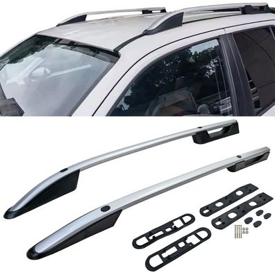 Alu Dachreling Silber zum Nachrüsten passend für VW Amarok I 2010-2022