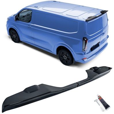 Dach Heckspoiler Schwarz für Ford Tourneo Transit Custom mit Hecktüren ab 23