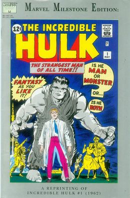 Marvel Milestone Edition: Incredible Hulk # 1 (Jack Kirby) (USA, 1991)