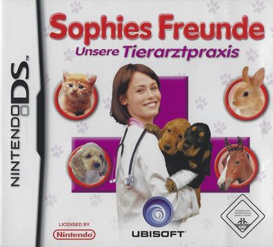 Sophies Freunde Unsere Tierarztpraxis Imagine Pet Vet Ubisoft Nintendo DS DSL DSi 3DS