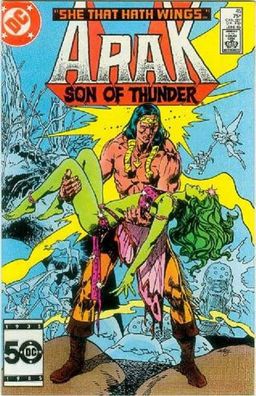 Arak, Son of Thunder # 45 (Gerald Forton) (USA,1985)