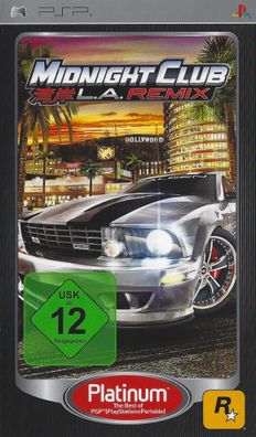 Midnight Club LA Remix Rockstar Sony PlayStation Portable PSP