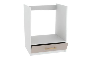 Herdumbauschrank 60cm Kaschmir Matt Unterschrank Herdschrank Küchenschrank