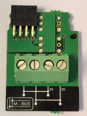 Schlumberger M-Bus CF-50 Optionskarte