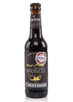 Zappenduster - Oatmeal Stout, 0,33l Flasche - Camba-Wacken-Collab