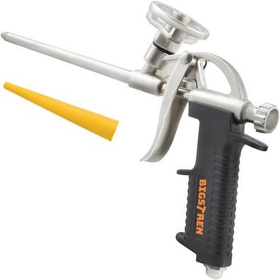 Montageschaumpistole PU Schaum Pistole aus Metall mit Dosierknopf 30cm